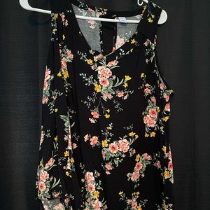 Old Navy Floral Tank Top